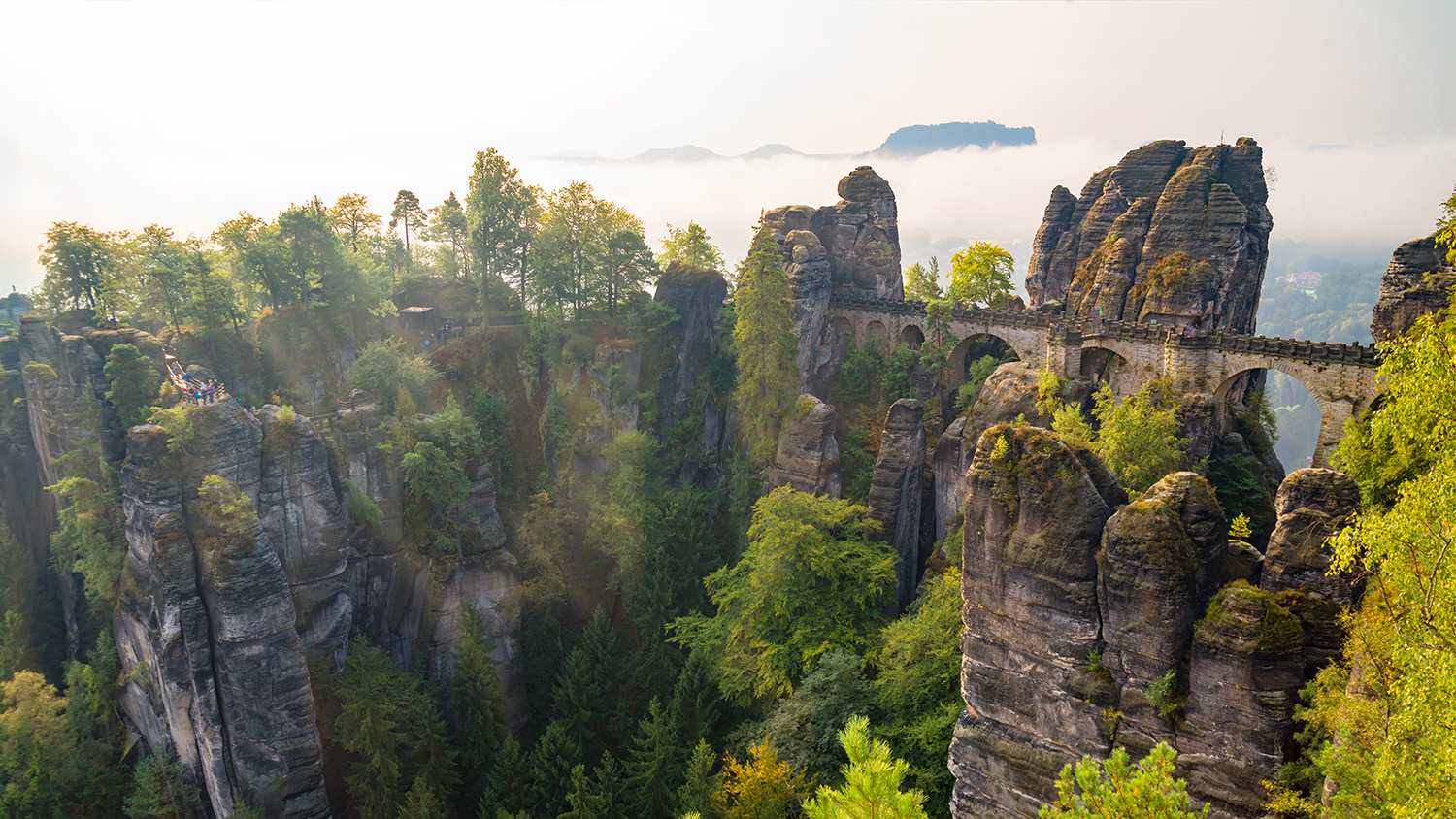 Fotospot in der Sächsischen Schweiz: die Bastei in Rathen | Fernweh ...